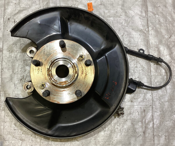 2004-2009 Honda S2000 Driver Rear Knee Knuckle Hub Assembly w/ Control Arms / 141K HS003 - Image 2