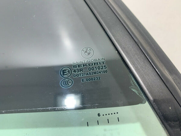 2004-2010 BMW E64 6 Series Convertible Passenger Rear Quarter Glass / OEM M6002 - Image 5