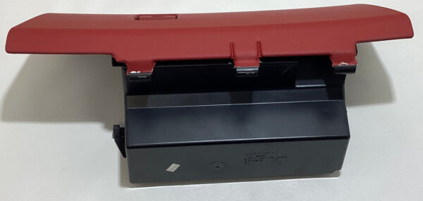 2005 Chevrolet Corvette C6 OEM Glove Box Lid Panel / Red / C6011 - Image 2