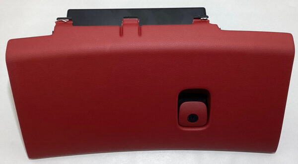 2005 Chevrolet Corvette C6 OEM Glove Box Lid Panel / Red / C6011 - Image 3
