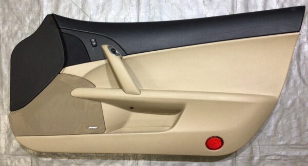 2005-2008 Chevrolet Corvette C6 Coupe Interior Door Panels / Cashmere / Bose / C6012 - Image 2