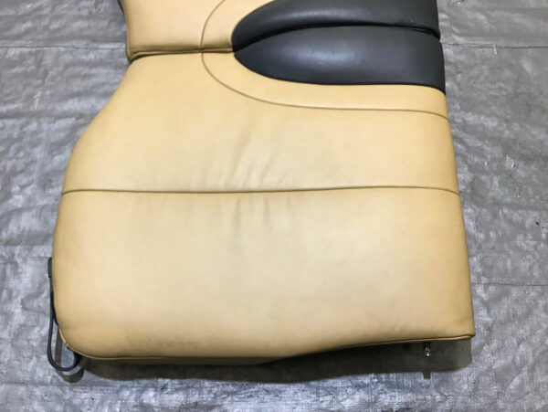 2005-2008 Mini Cooper R52 Convertible Rear Seats / Cordoba Beige Leather / R1011 - Image 3