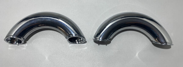 2005-2008 Mini Cooper R52 Convertible Roll Hoop Covers / Trim / Chrome / R1014 - Image 2