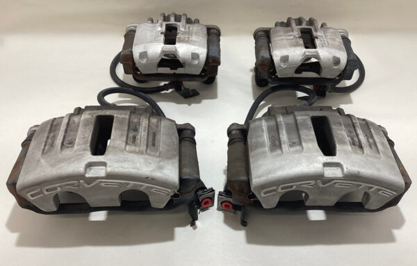 2005-2010 Chevrolet Corvette C6 Base Z51 Brake Calipers / Set of 4 / 74K C6013