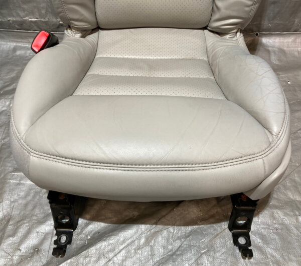 2005-2010 Chevrolet Corvette C6 Titanium Gray Leather Power Seats w/ Memory / Pair / C6014 - Image 4