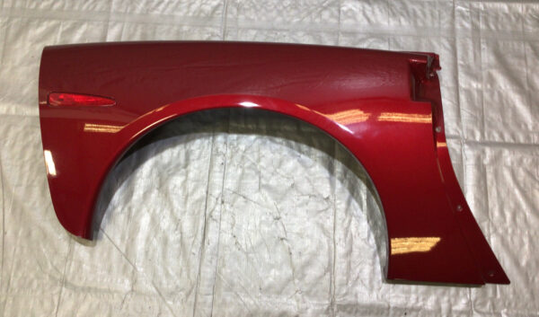 2005-2013 Chevrolet Corvette C6 Base Coupe Passenger Side Rear Quarter Panel / Monterey Red Metallic C6012
