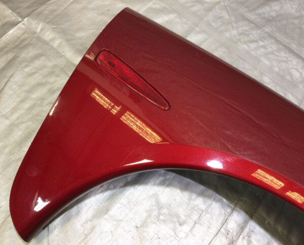 2005-2013 Chevrolet Corvette C6 Base Coupe Passenger Side Rear Quarter Panel / Monterey Red Metallic C6012 - Image 4