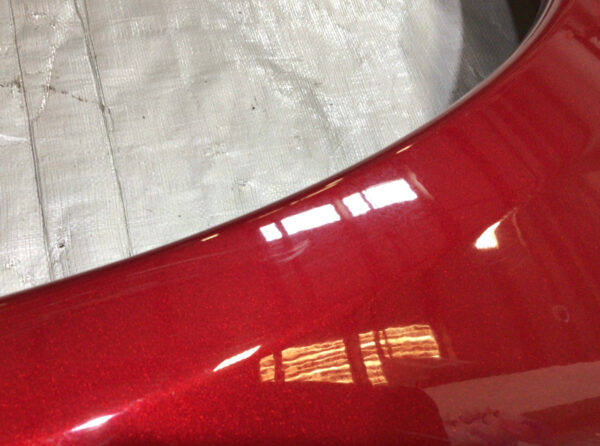 2005-2013 Chevrolet Corvette C6 Base Coupe Passenger Side Rear Quarter Panel / Monterey Red Metallic C6012 - Image 5