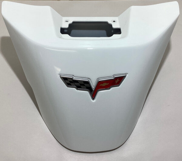 2005-2013 Chevrolet Corvette C6 Convertible Rear Waterfall Trim Panel / Arctic White C6011
