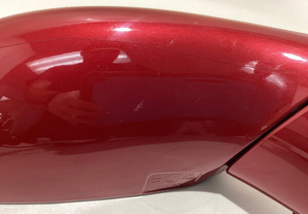 2005-2013 Chevrolet Corvette C6 Passenger Side Mirror / Crystal Red Metallic C6016 - Image 3