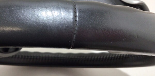2006 Chevrolet Corvette C6 Black Leather Steering Wheel w/ Paddle Shifters / Automatic / C6013 - Image 5