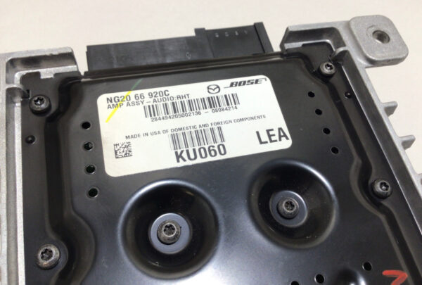 2006-2008 Mazda Mx5 Miata Bose Audio Amplifier / NG2066920C / NC056 - Image 4