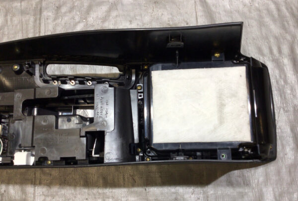 2006-2008 Nissan 350Z Convertible Center Console w/ Lid / Black / 5Z015 - Image 4