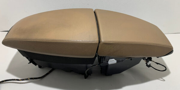 2006-2009 BMW M6 Center Console Armrest / Portland Brown Leather / M6001