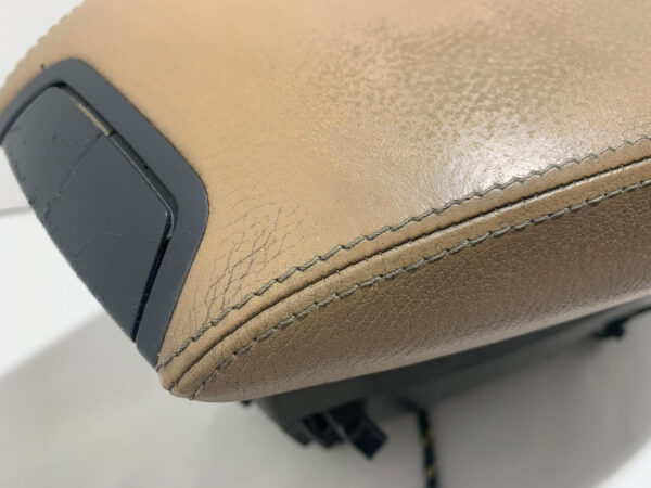 2006-2009 BMW M6 Center Console Armrest / Portland Brown Leather / M6001 - Image 4