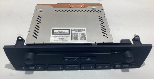 2007-2008 E85 E86 BMW Z4 Navigation Radio Head Unit CIC / 65129166375 / Z4054