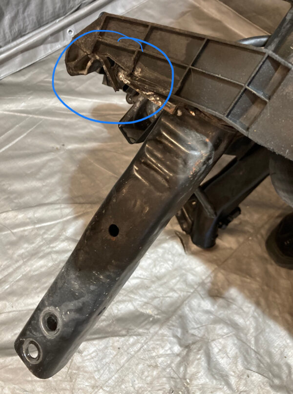 2007-2010 Mini Cooper S R55 R56 R57 Front Core Support / Radiator Assembly / R2029 - Image 2