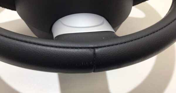 2007-2010 Mini Cooper Sport Leather Steering Wheel w/ Airbag / OEM / R2019 - Image 4