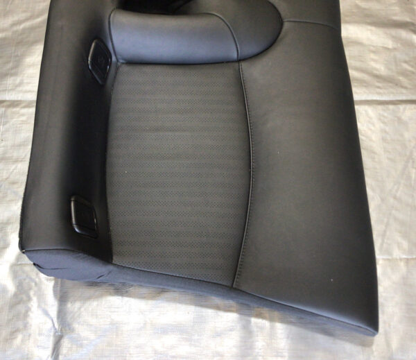 2007-2013 Mini Cooper R56 Hatchback Rear Seats / Punched Black Leather / R2017 - Image 5