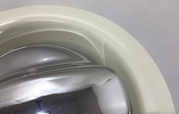 2007-2014 Mini Cooper S JCW Chrome Fuel Door Lid / 5117714888 / R55 R56 / R2024 - Image 2