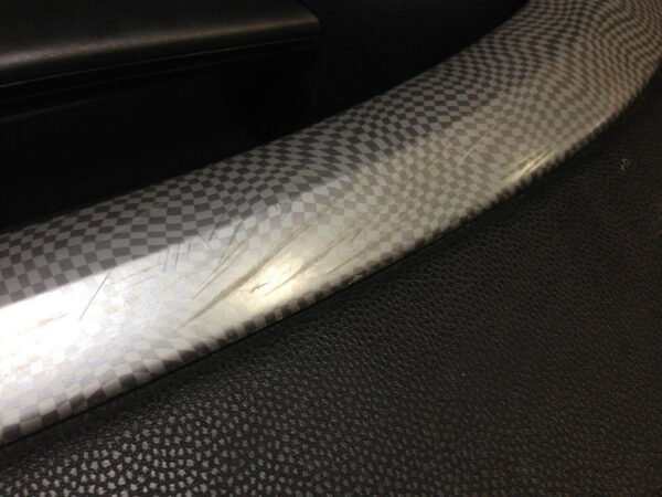2007-2015 Mini Cooper Driver Interior Door Panel / Checkered Black / R2005 - Image 2