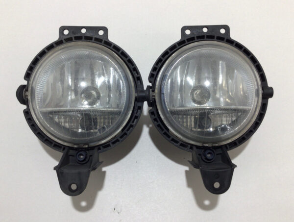2007-2015 Mini Cooper Front Bumper Fog Lights / Pair / OEM / R2022
