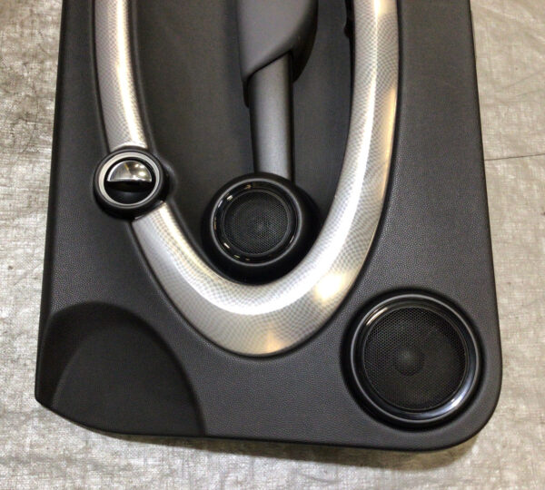 2007-2015 Mini Cooper Passenger Interior Door Panel / Carbon Black / OEM / R2023 - Image 2