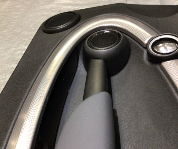 2007-2015 Mini Cooper Passenger Interior Door Panel / Carbon Black / OEM / R2023 - Image 5