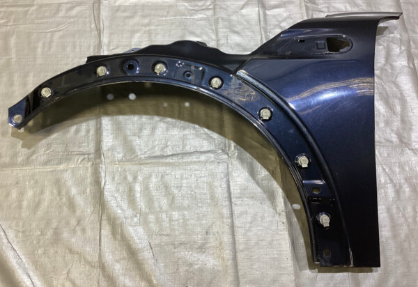 2007-2015 Mini Cooper S R56 R57 Driver Side Fender Panel / Midnight Black Metallic R2029