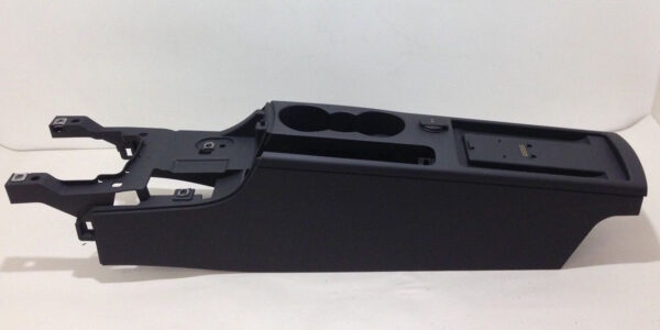 2008 Audi TT 8J Mk2 Coupe Lower Rear Center Console Assembly / Black / T2002