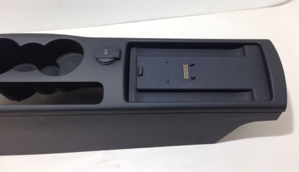 2008 Audi TT 8J Mk2 Coupe Lower Rear Center Console Assembly / Black / T2002 - Image 3