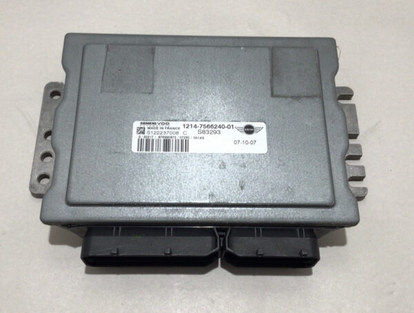 2008 Mini Cooper S R52 Convertible Engine Control Module ECU / Manual / 1214756624001 / R1020 - Image 3