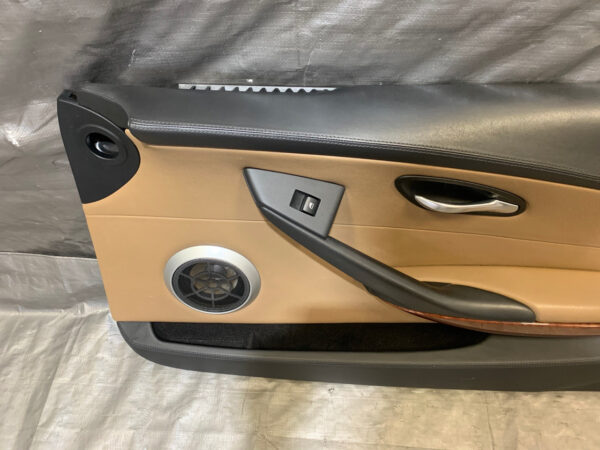 2008-2009 BMW M6 Convertible Passenger Door Panel / Full Leather / Portland Brown / M6001 - Image 2