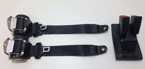 2008-2009 Mini Cooper R55 Clubman Rear Seat Belts / Pair / R2003