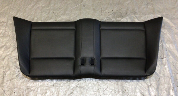 2008-2011 BMW 128i 135i Convertible Rear Seat Set / Black Boston Leather / B1006 - Image 3