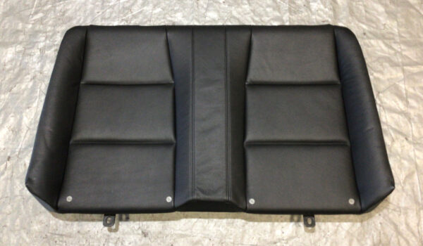 2008-2011 BMW 128i 135i Convertible Rear Seat Set / Black Boston Leather / B1006 - Image 5