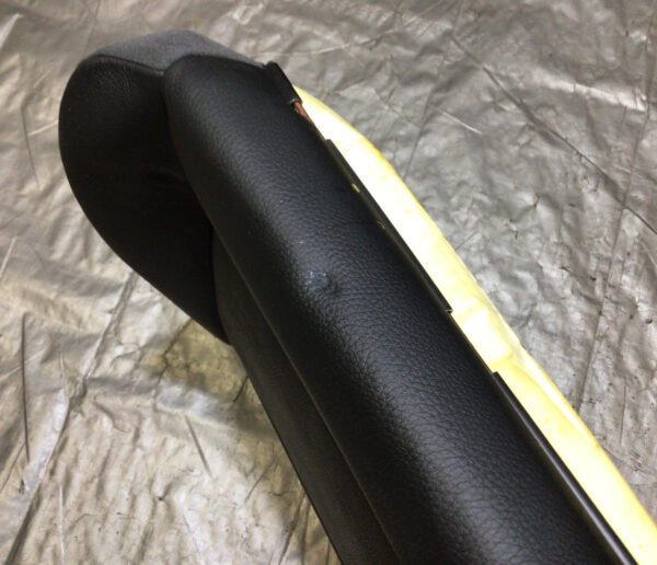 2008-2011 BMW 128i 135i Convertible Rear Seat Set / Black Boston Leather / B1007 - Image 3