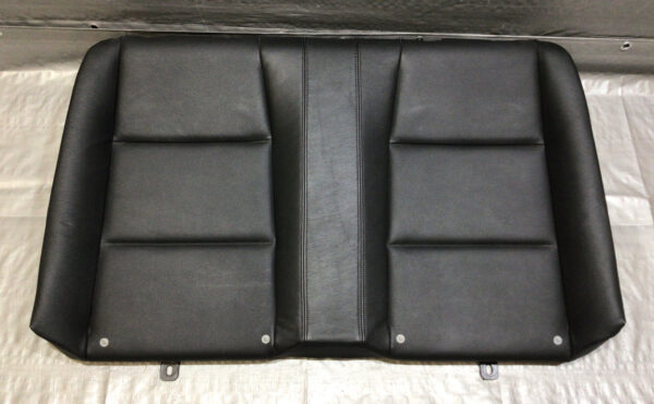 2008-2011 BMW 128i 135i Convertible Rear Seat Set / Black Boston Leather / B1008 - Image 4