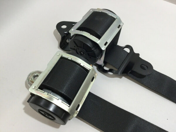 2008-2011 Mini Cooper R55 Clubman Front Seat Belts / Pair / OEM / R2006 - Image 3