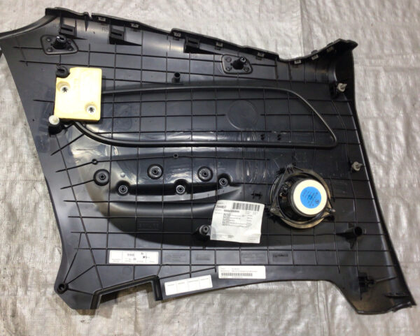 2008-2013 BMW 128i 135i Convertible Interior Rear Quarter Panels / Black / B1008 - Image 5