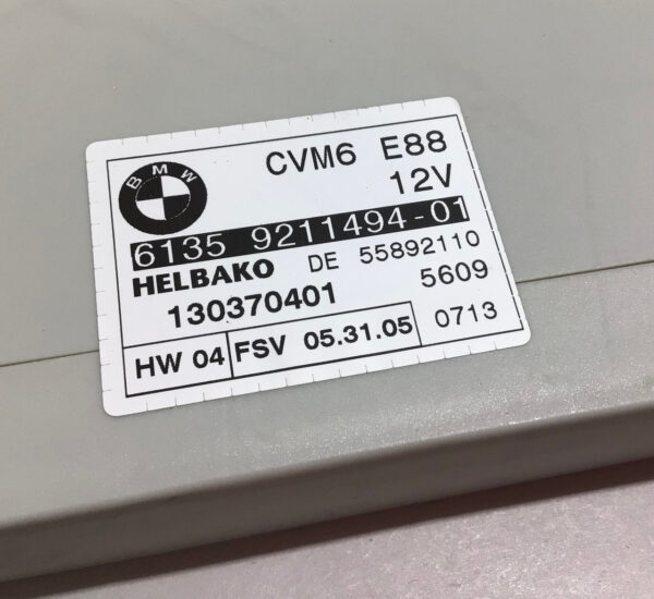 2008-2013 BMW 128i 135i Convertible Top Control Module / 61359211494 / B1009 - Image 2