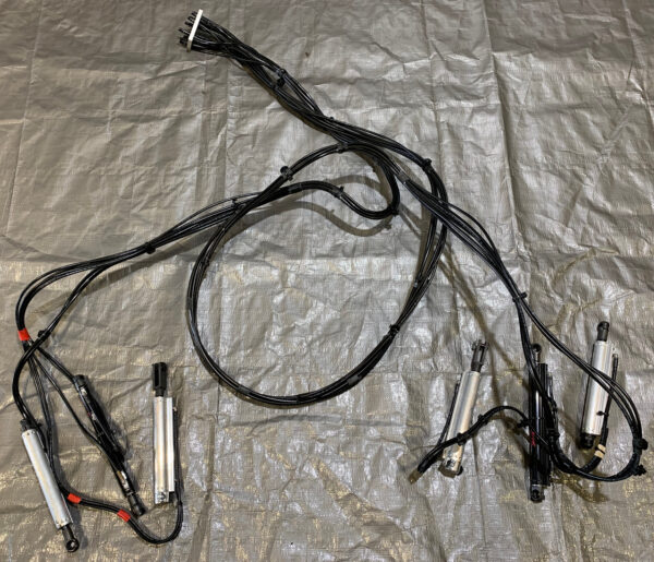 2008-2013 BMW 128i 135i E88 Convertible Top Hydraulic Lines w/ Cylinders / B1005