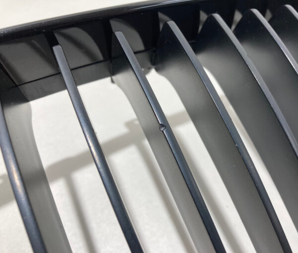 2008-2013 BMW 128i 135i Front Kidney Grilles / Pair / Black / B1010 - Image 5