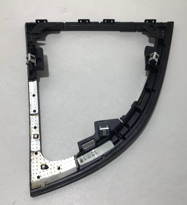 2008-2013 BMW 128i 135i Interior Center Console Dash Trim / Poplar Wood Grey / B1008 - Image 4