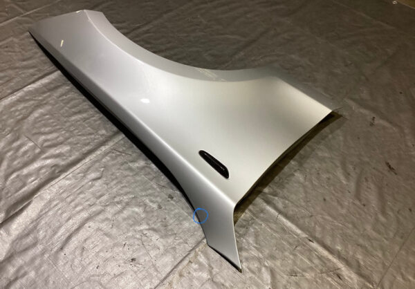 2008-2013 BMW 128i 135i Passenger Side Fender Panel / Titan Silver Metallic B1009 - Image 2