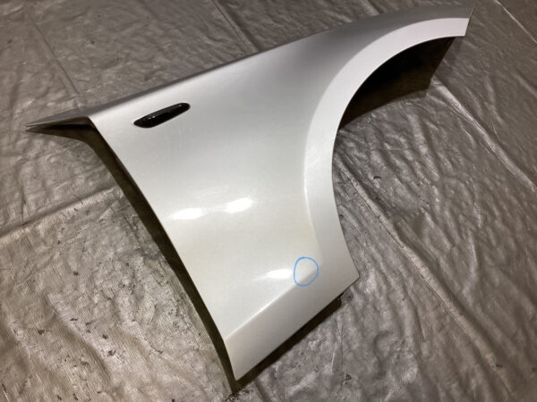 2008-2013 BMW 128i 135i Passenger Side Fender Panel / Titan Silver Metallic B1009 - Image 3