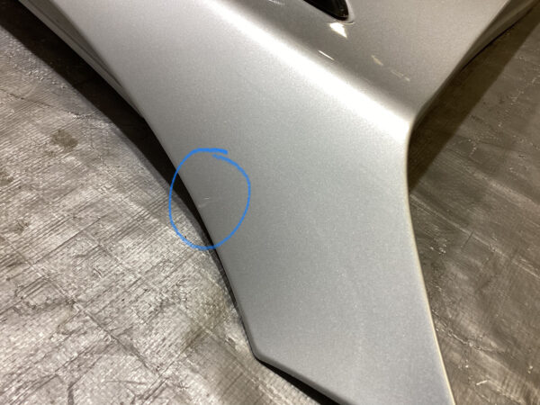 2008-2013 BMW 128i 135i Passenger Side Fender Panel / Titan Silver Metallic B1009 - Image 5