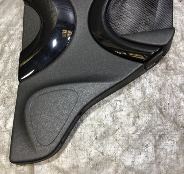 2008-2014 Mini Cooper R55 Clubman Passenger Rear Interior Door Panel / Carbon Black / R2027 - Image 2