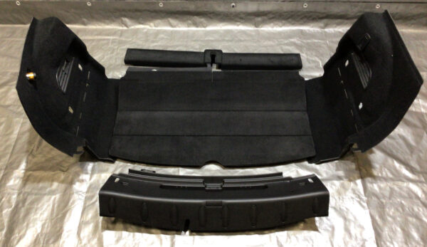 2008-2014 Mini Cooper R55 Clubman Rear Trunk Floor Carpets & Side Panel Set / R2024