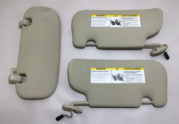 2008-2014 Mini Cooper R55 Clubman Sun Visors / Set of 3 / Beige / R2027